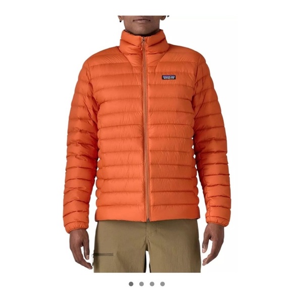 Patagonia Men's XL Down Sweater Redtail Rust Orange Red Puffer Jacket NWT Cold - Picture 9 of 10
